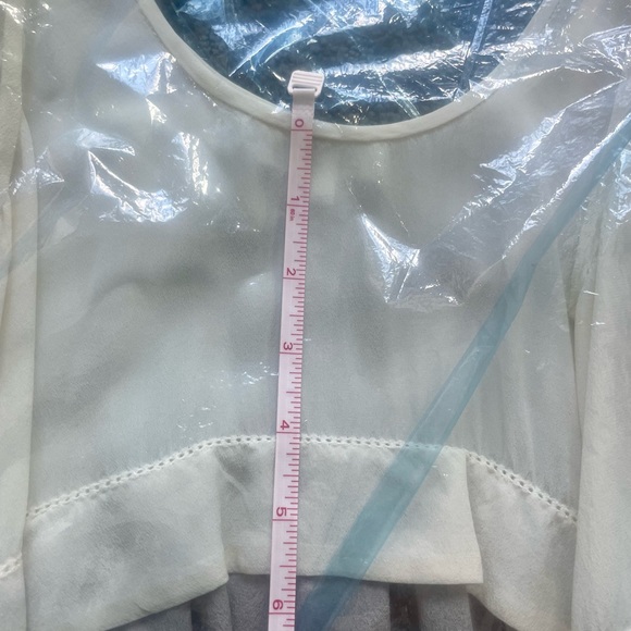 Wilfred Bisous Two-Tone 100% Silk Dress NWOT - Picture 7 of 12